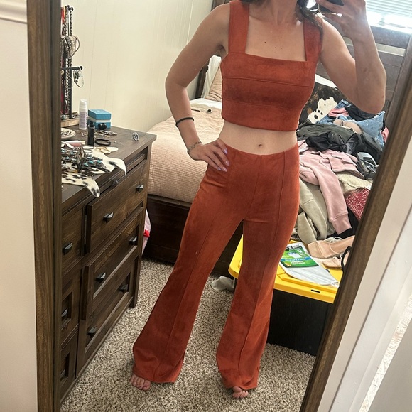 Rust Two Piece Set - Picture 2 of 6